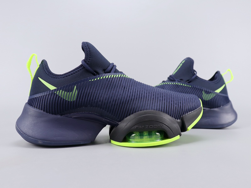 2020 Nike Air Zoom Superrep Navy Blue Green Running Shoes